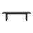 Soleil 64 In. W Wood Bench, Black-2112004133