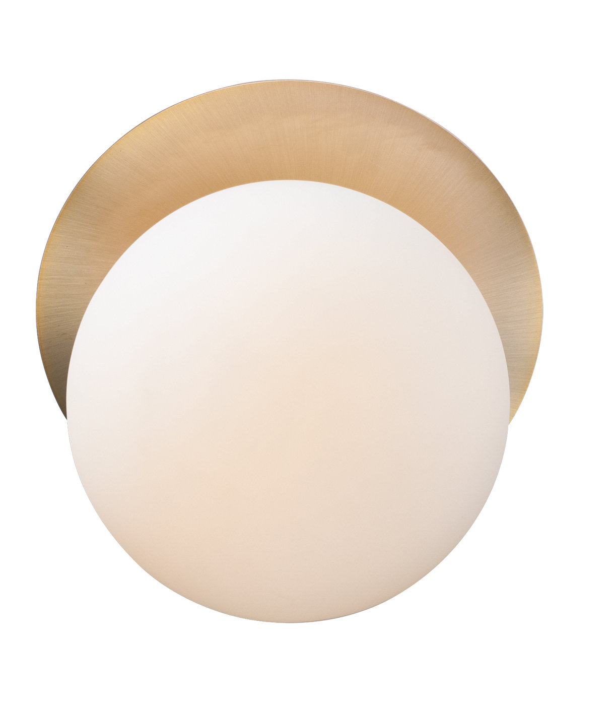Drake Steel Flush Mounted Sconce