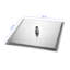 Pomme de douche carrée 10 po-114229153