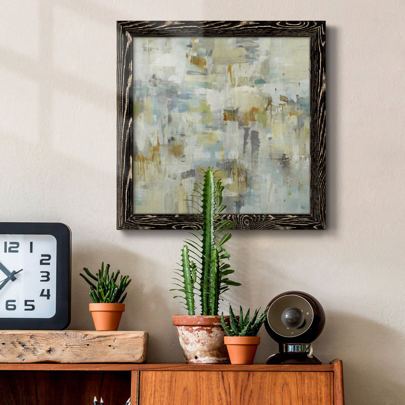 Premium Framed Canvas - Ready To Hang, Black Framed , 17" H x 17" W x 1.5" D