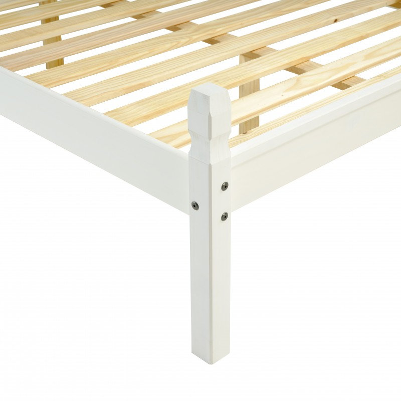 Feldkamp UK Double - DE 135 X 190 Cm Solid Wood Bed