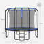 Songmics ft Round Backyard Trampoline with Safety Enclosure-69849529