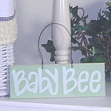 Art suspendu baby abeilles Delucia