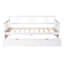 Lit de jour simple en bois avec deux tiroirs-118022340