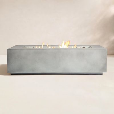 Rashid Rectangle Fire Pit Table