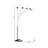 84" Five Lights Arc Floor Lamp With Dome Shade-868927253-868927252
