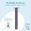 Standard 46.5 Inch In-Ground Post Graphite Bronze-1538180