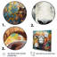 Colourful Sheep Chromatic Harmony - Animals Canvas Prints-307477410-307477434