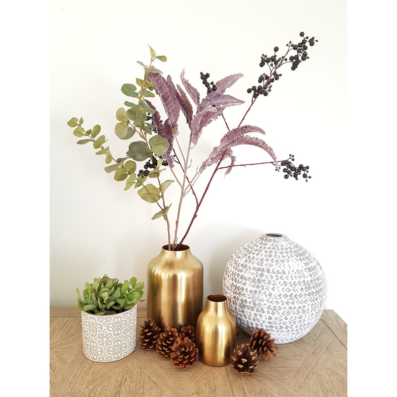 Donalsonville Handmade Metal Table Vase