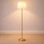 Elwaine 150cm Antique Brass Metal Floor Lamp