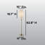 Lampe sur pied à 1 lumière Kael-1165171803