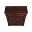 Commode 6 tiroirs Lyndon G09400-CH, cerise