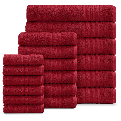 Ella Jayne Cotton Face-Hand-Body Towel Set, (3 sets of 6)