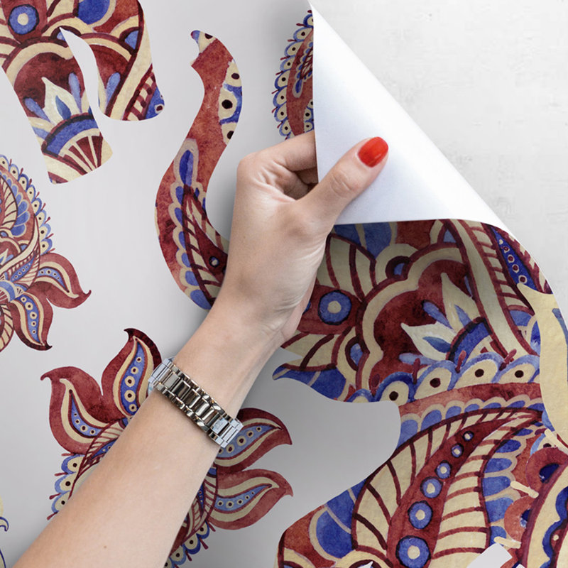 Ampelia 2.5m x 2.5m Matte Wallpaper Roll, 250 x 250cm