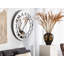 Rina Wood Flat Wall Mirror