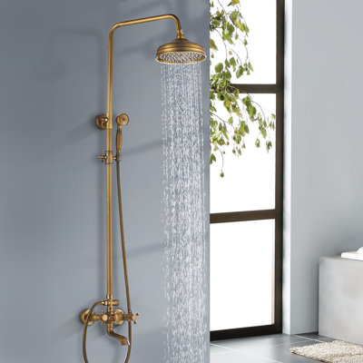 Robinet de douche avec valve brute