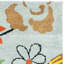 Tapis floral en laine et viscose touffeté à la main Soho-438885409