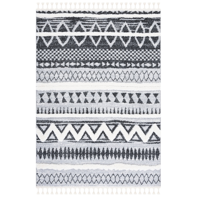 Wiens Tassel Shag Performance Southwestern Rug, Rectangle 6'7" x 9'2"