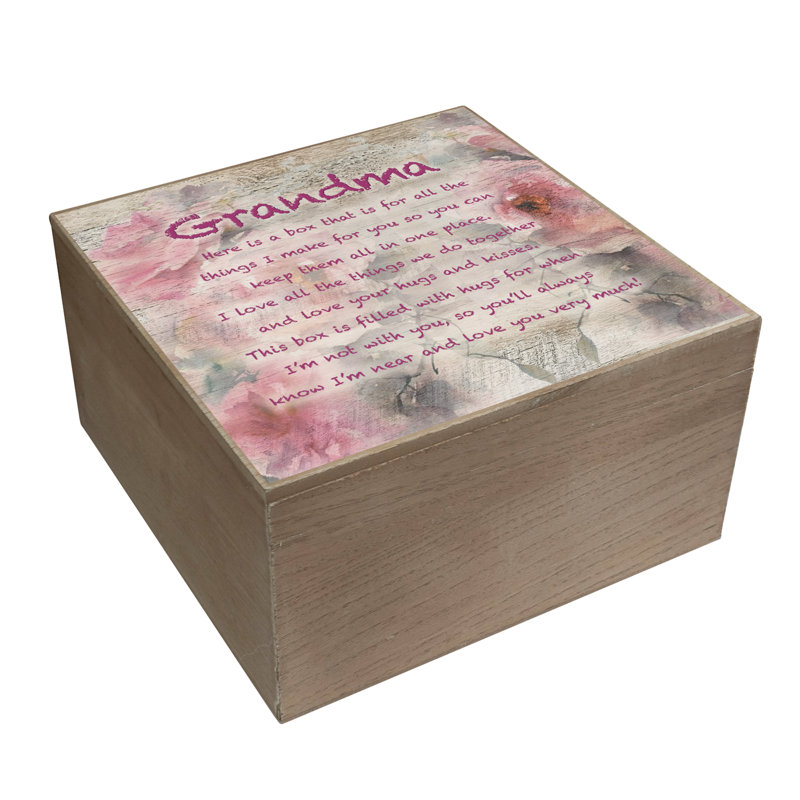 Adriunna Manufactured Wood Memory Box