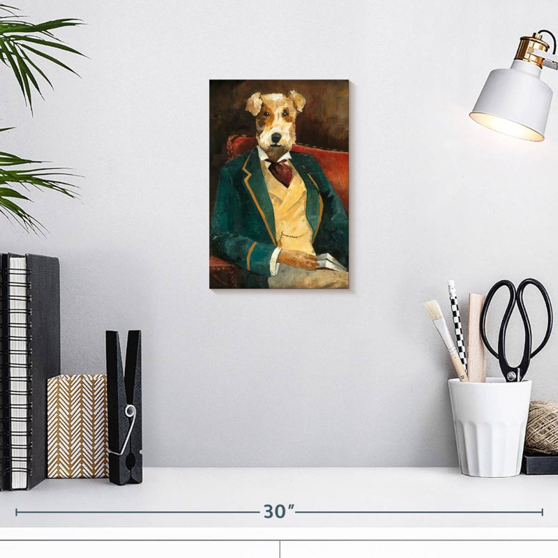 Brampt Edgar Allen Paw, 12" H x 8" W