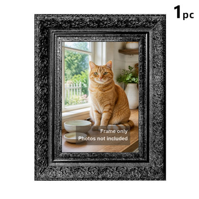 Black Single Picture Frame - Frames Included: 1