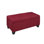Repose-pieds rangement touffeté Schuller