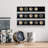 3-Piece Challenge Coin Collectors Display Case