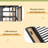 Twin Loft Bed With Storage Stairs, Shelves And Built-In Wardrobe, Metal Loft Bed Frame With USB Ports And LED Lights-156516876-156516879