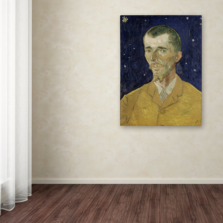 Vault W Artwork Eugene Boch On Canvas by Vincent Van Gogh Print ...