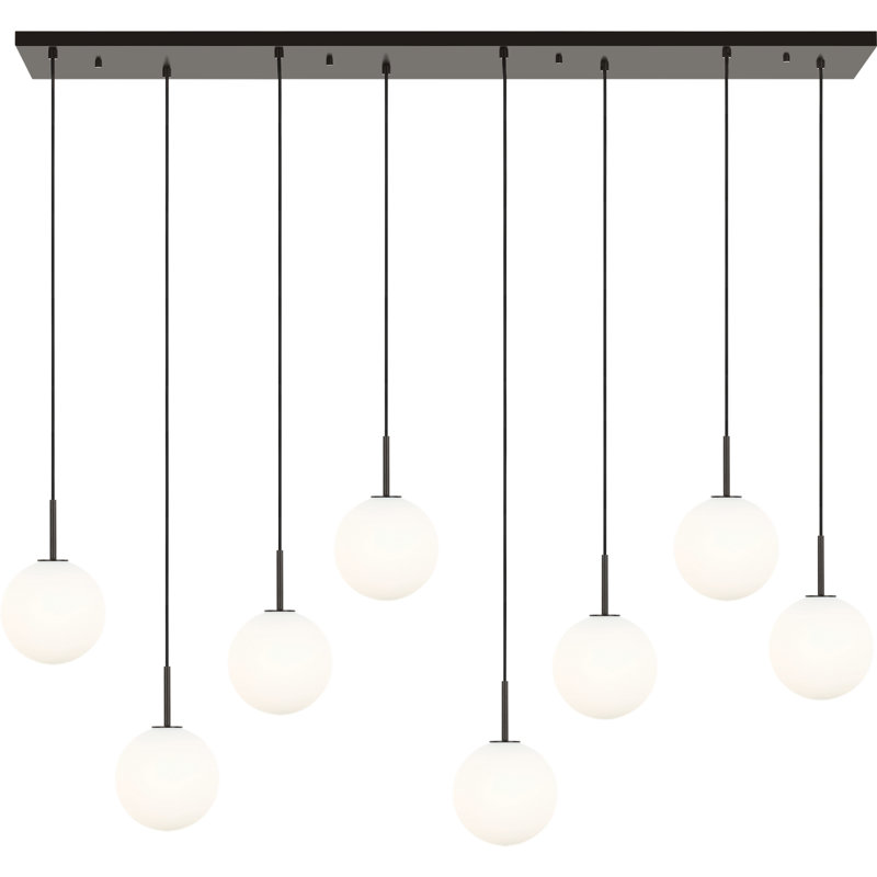 Richard June Modern Sorelle Chandelier, 60.2, Aged Iron