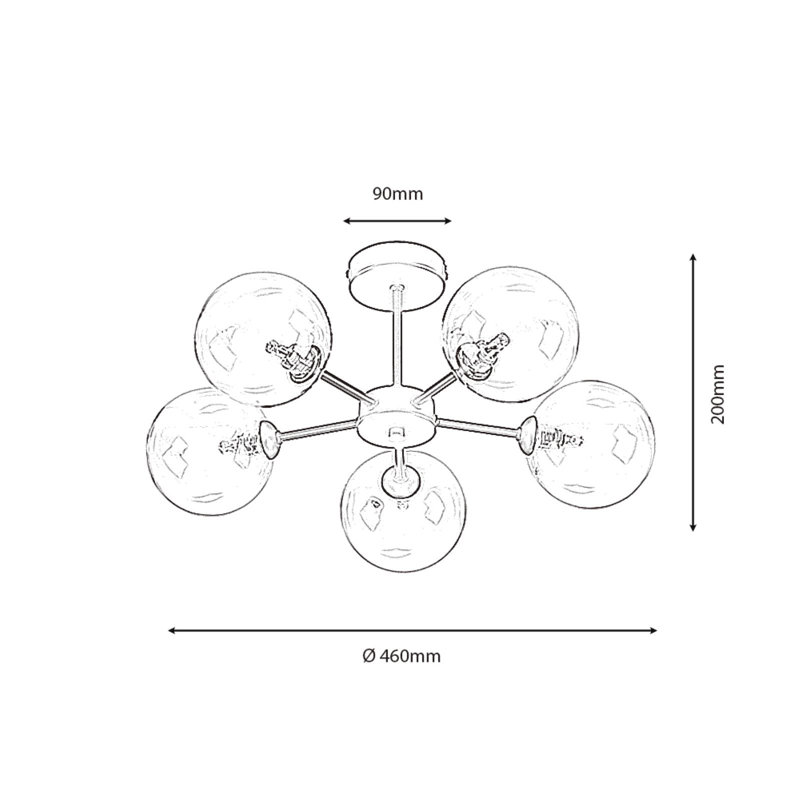 Semi Flush Mount