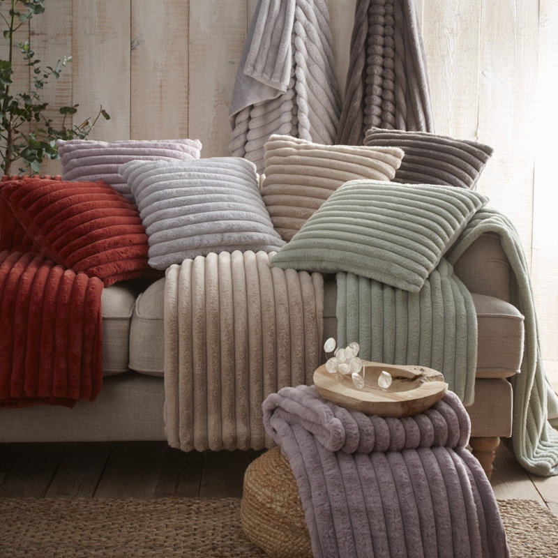 Morritz Throw Blanket, Beige