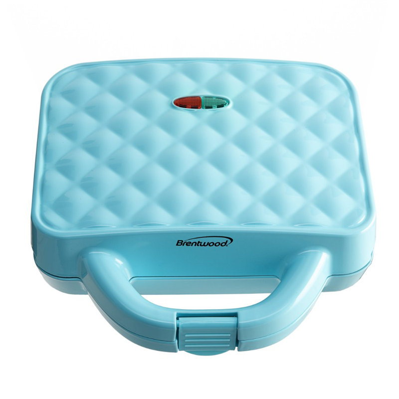 Brentwood 3'' Waffle Maker, Blue