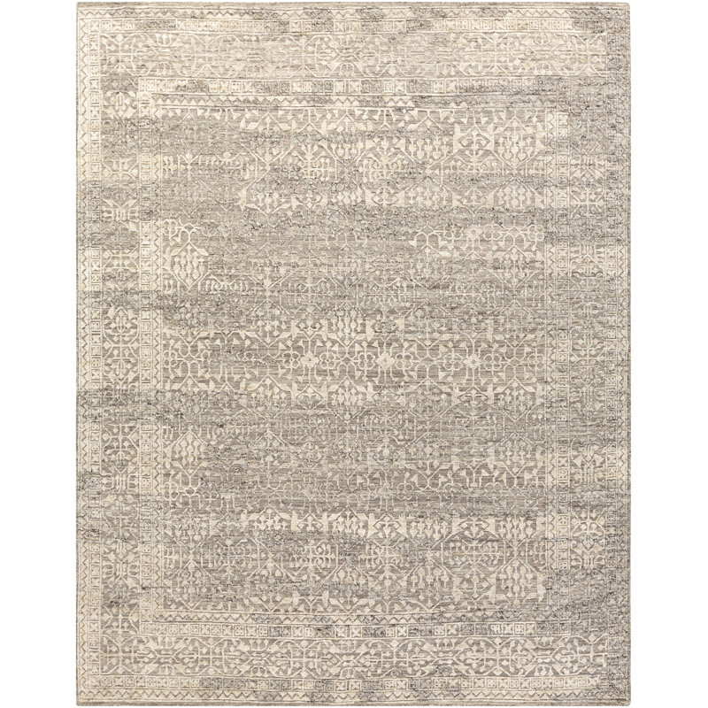 Tunus Hand Knotted Oriental Area Rug, Rectangle 12' x 15'