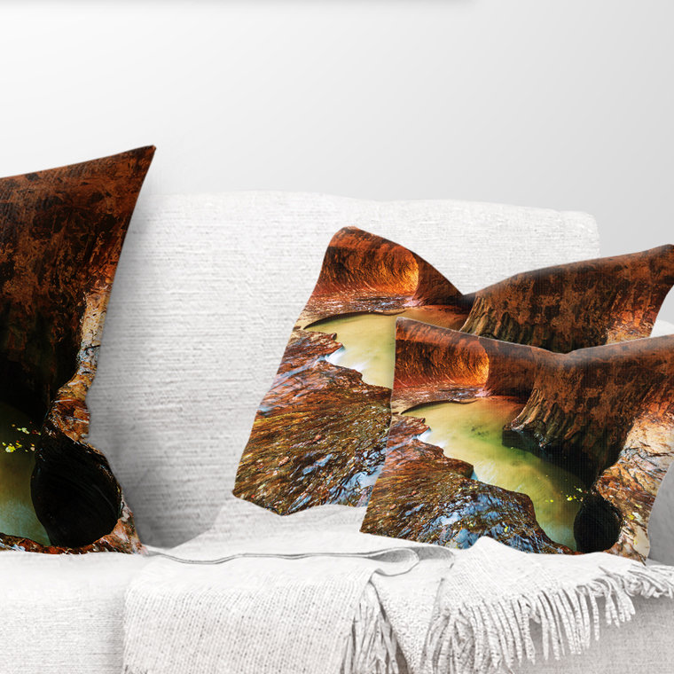 Coussin lombaire Schaer Landscape Narrows Zion National Park Utah