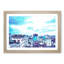 Skyline of Dhaka in Bangladesh - Picture Frame Painting Print-56705296-56705300