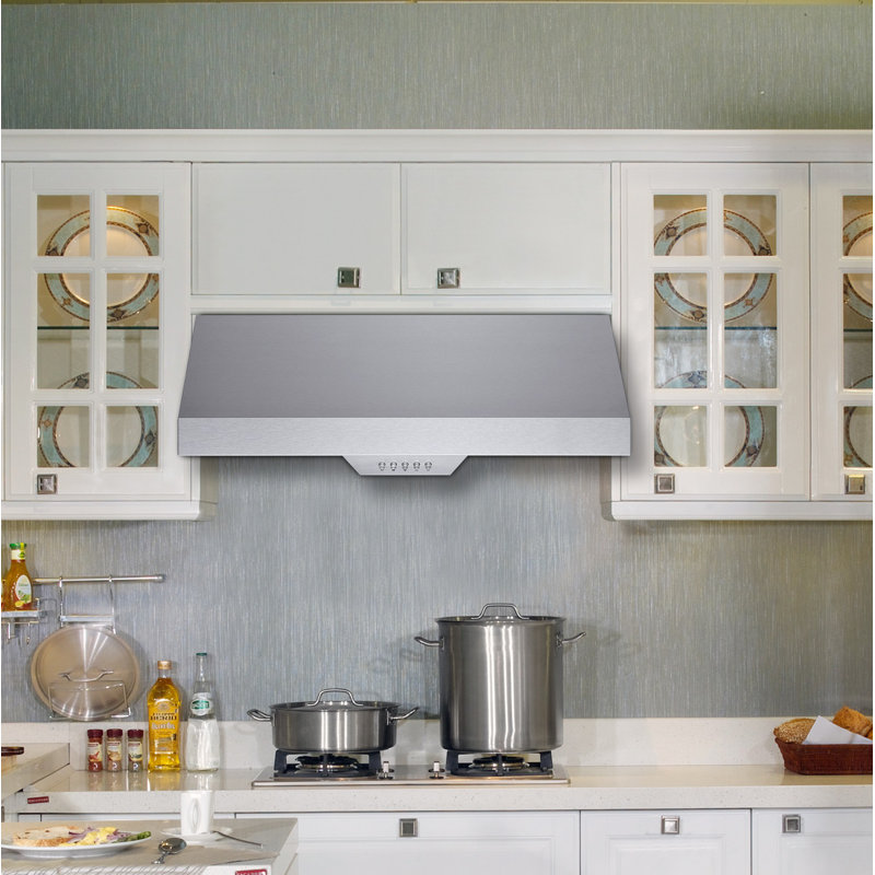  30" Ducted Under Cabinet Range Hood, Stainless Steel