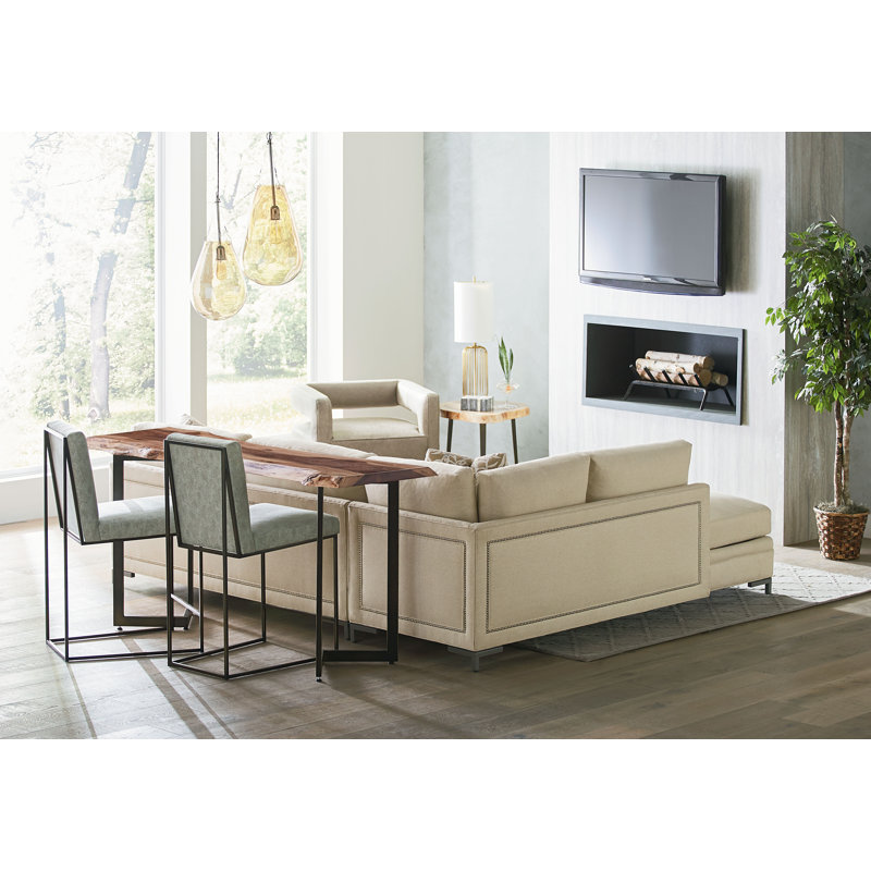 Live Edge 72'' L x 26'' W Solid Wood Rectangular Beveled Edge Table Top