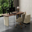 Bureau en bois manufacturé en L brun noisette-1361287496-1361287498
