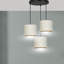 Eamie 3 - Light Black Cluster Pendant-1193632880