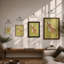 Woman in Repose Modern - Framed Print-1520485147-1520485145