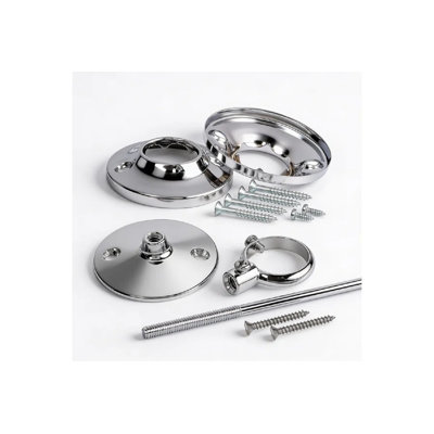Mounting Kit for L-Type & U-Type Shower Curtain Rods