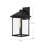 Knipe Velda Clear/Black Outdoor Wall Lantern-66310522