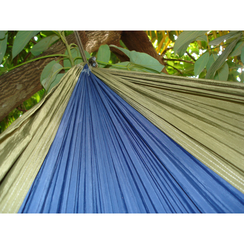 Lucia Double Camping Hammock, Navy / Olive, Double