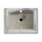 24 Inch Ceramic Top Sink With Deep Basin And Durable Construction, Perfect For Modern Bathroom Renovations