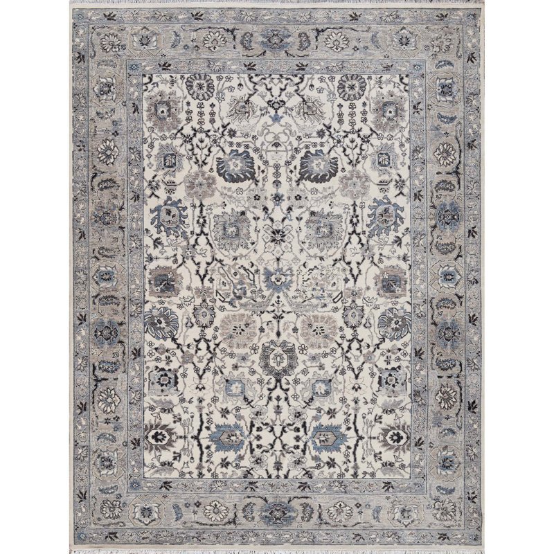 Wool Oriental Area Rug, Rectangle 12' x 15'