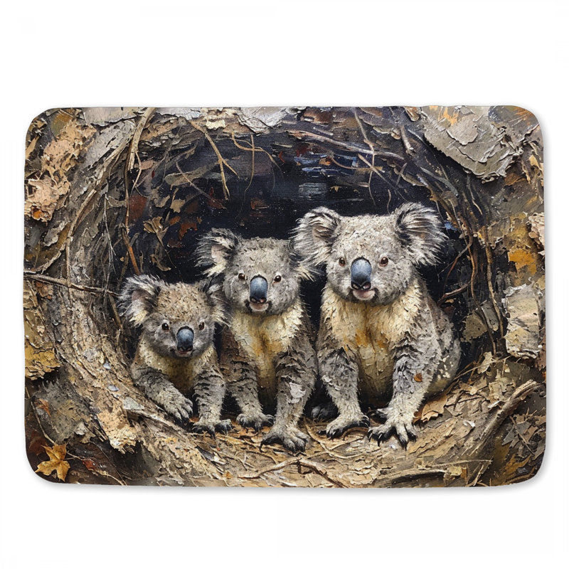 Tapis de bain Koalas, L 21 po x L 34 po