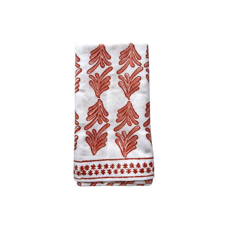 Table Runner - Palmetto, Orange & Melon, 90"