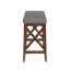 Tabouret de selle avec revêtement en tissu élégant et fabrication en bois durable, parfait pour les cuisines modernes et classiques-88511398-88511392
