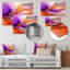 «Galactic Bloom Of Liquide II», décoration murale abstraite en métal, impression métallique abstraite liquide-1726412062